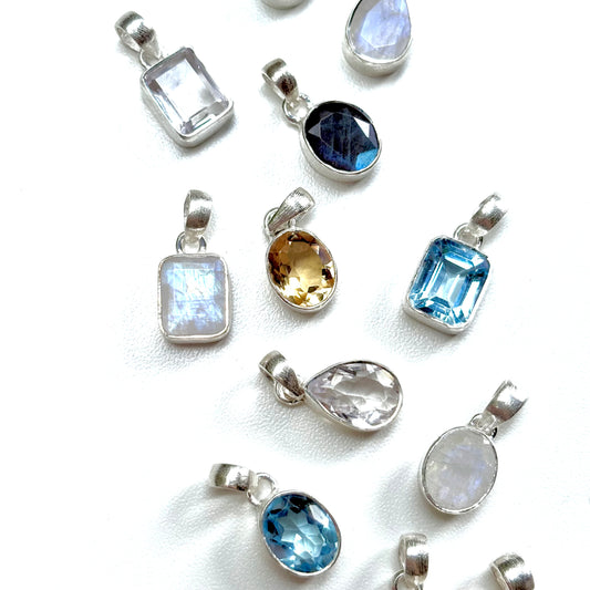 Silver925 1stone charm