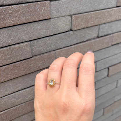 Silver925×Brass petit ring 4