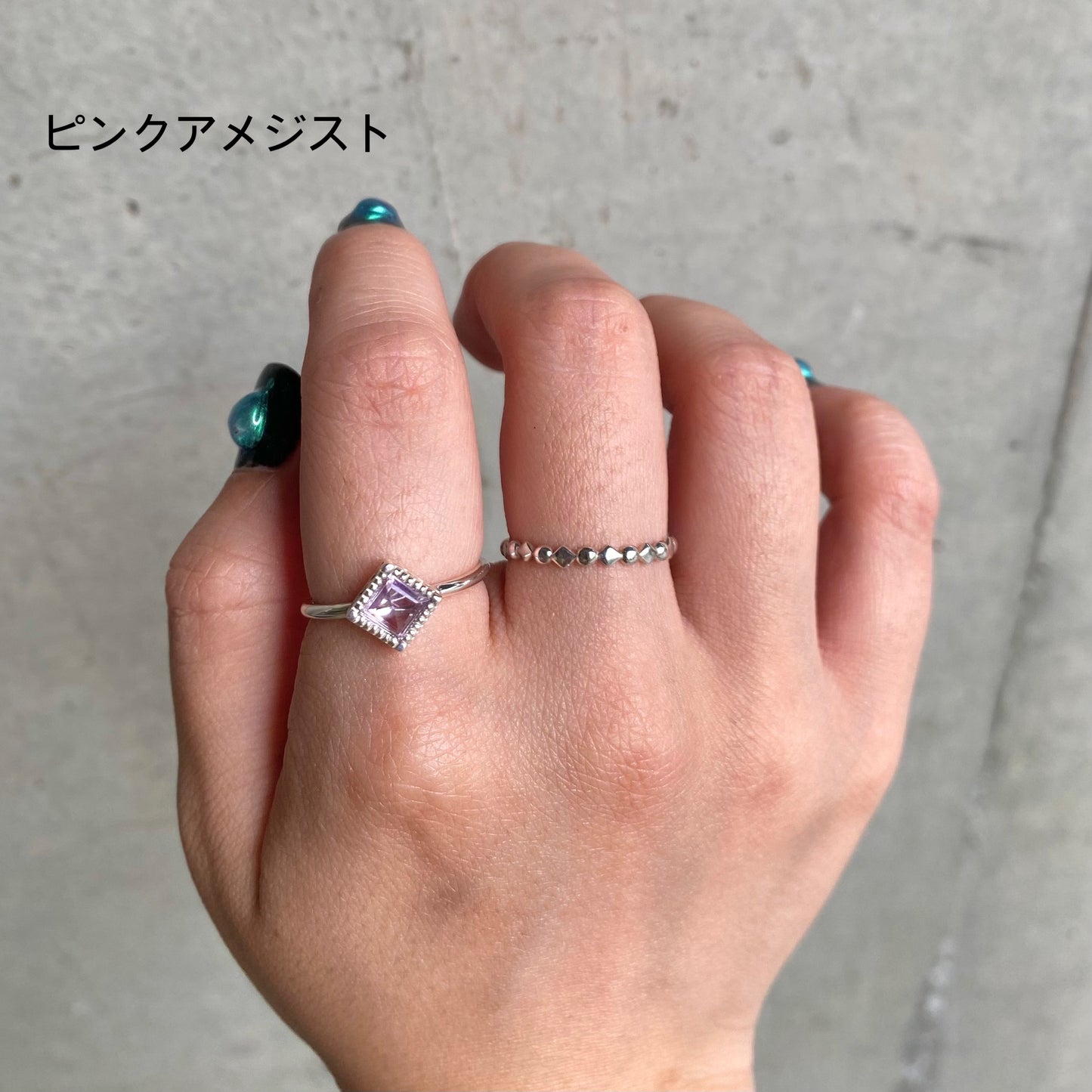 Silver925 petit ring 8