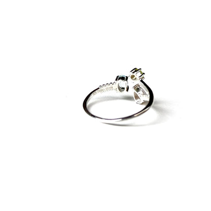 Silver925 3stone ring 5