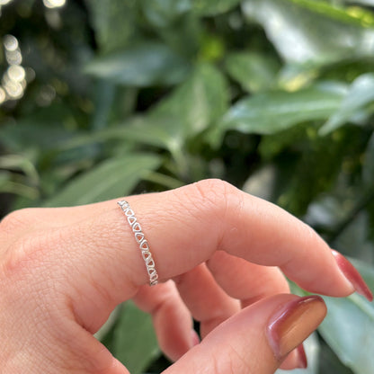 Silver925 plain ring 66