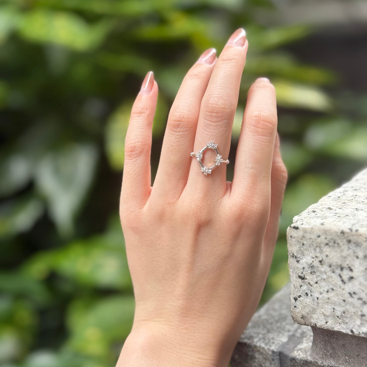 【Biju mam poco】Diamond ring 2