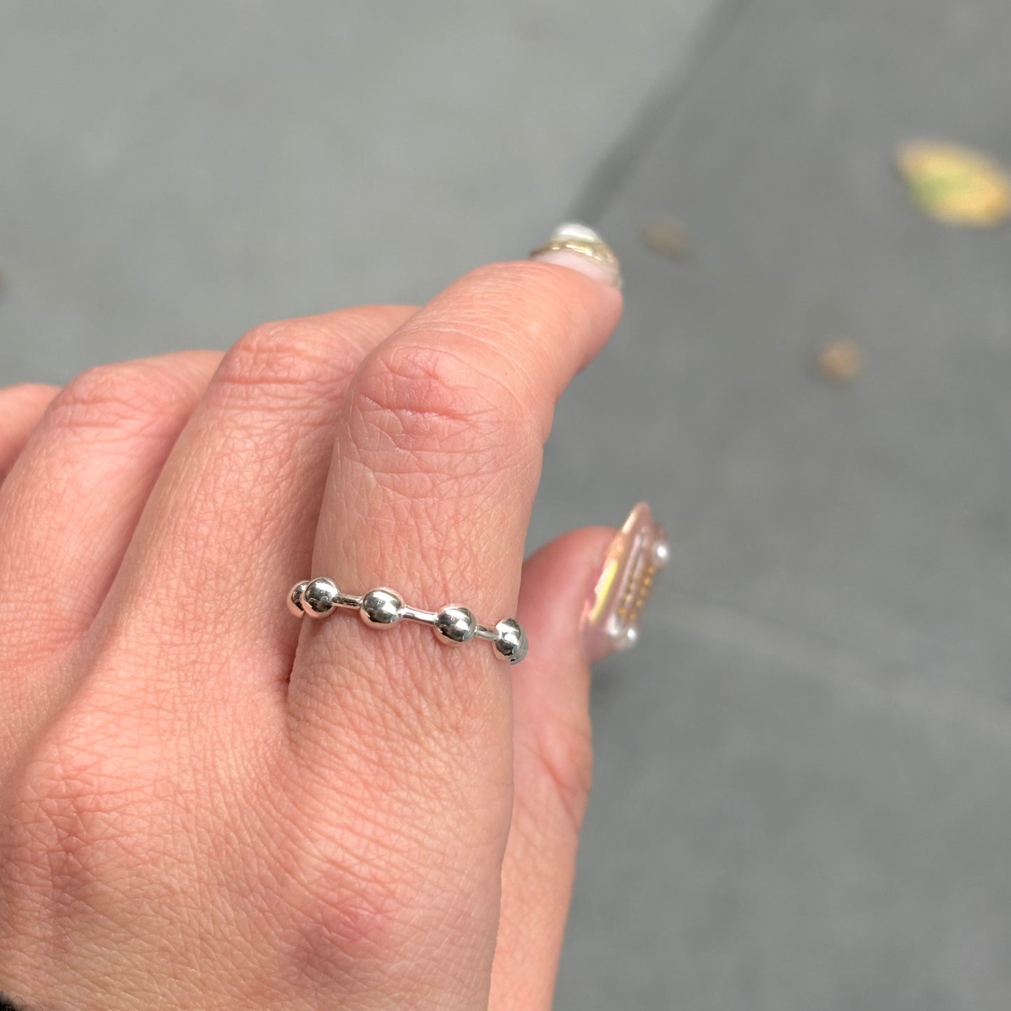 Silver925 plain ring 106