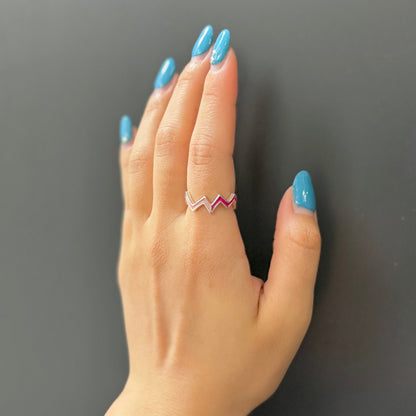 Enamel design ring 3