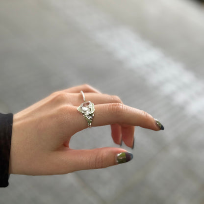 Heart design ring 4