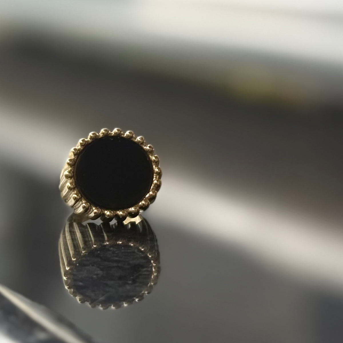 Brass design ring 16