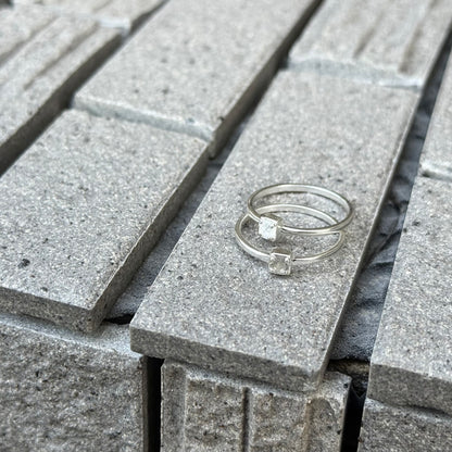 Silver925 1stone ring 9
