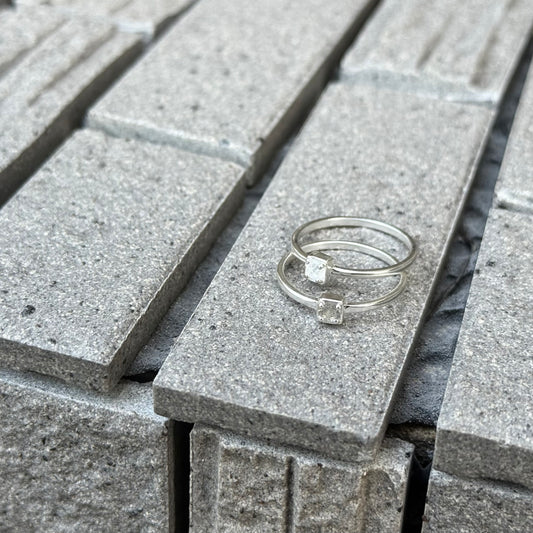 Silver925 1stone ring 9
