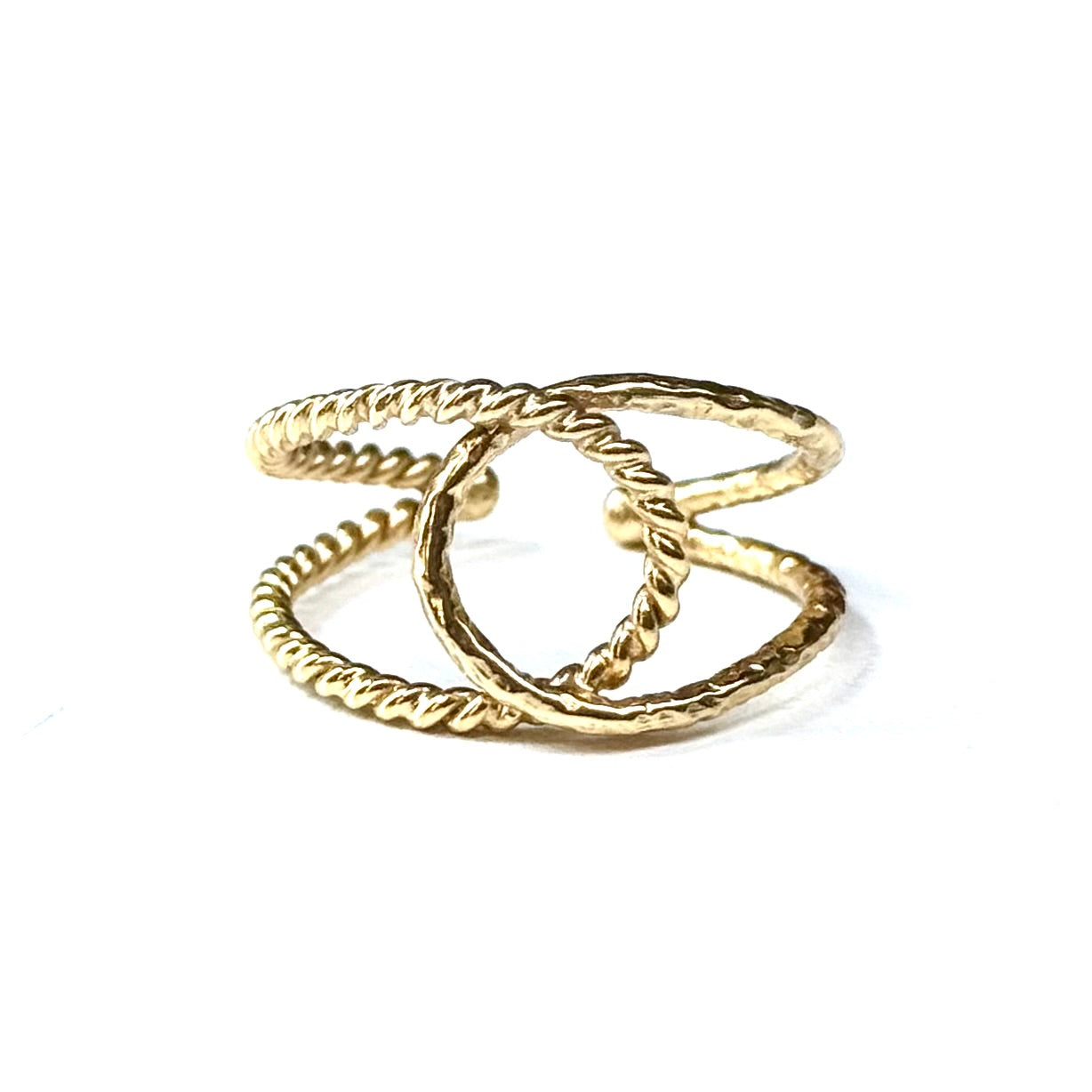 Brass plain ring 21