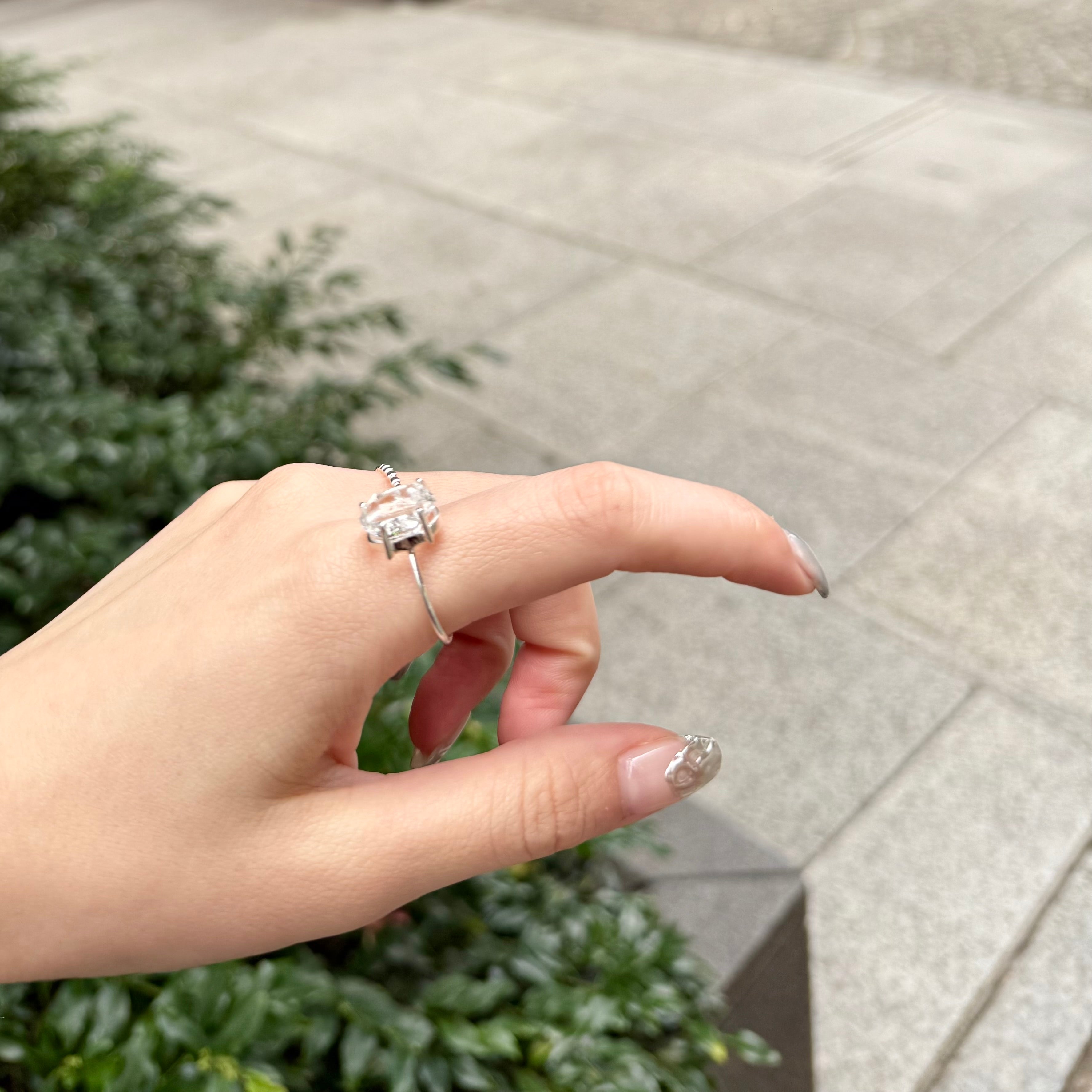 Herkimer diamond ring 4 – Biju mam