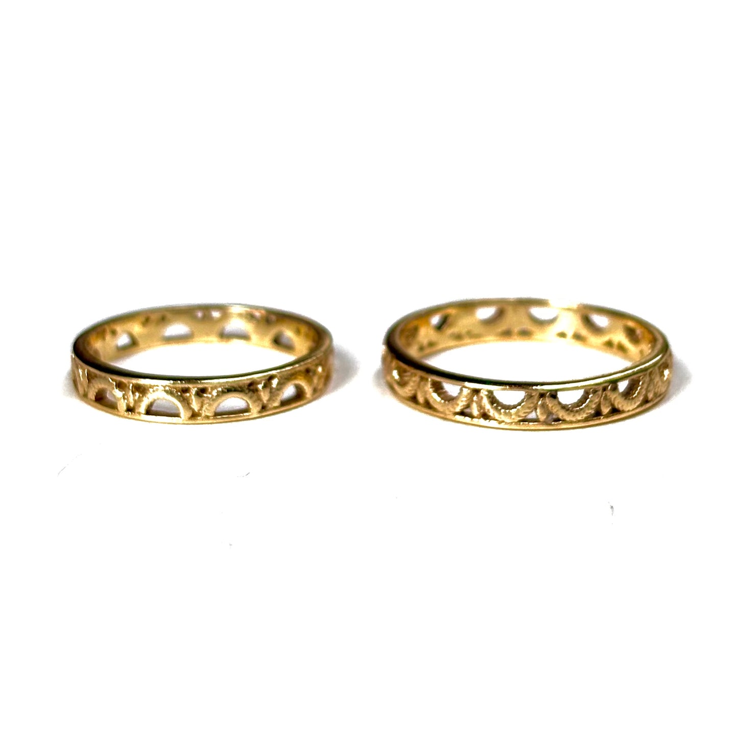 Brass plain ring 38