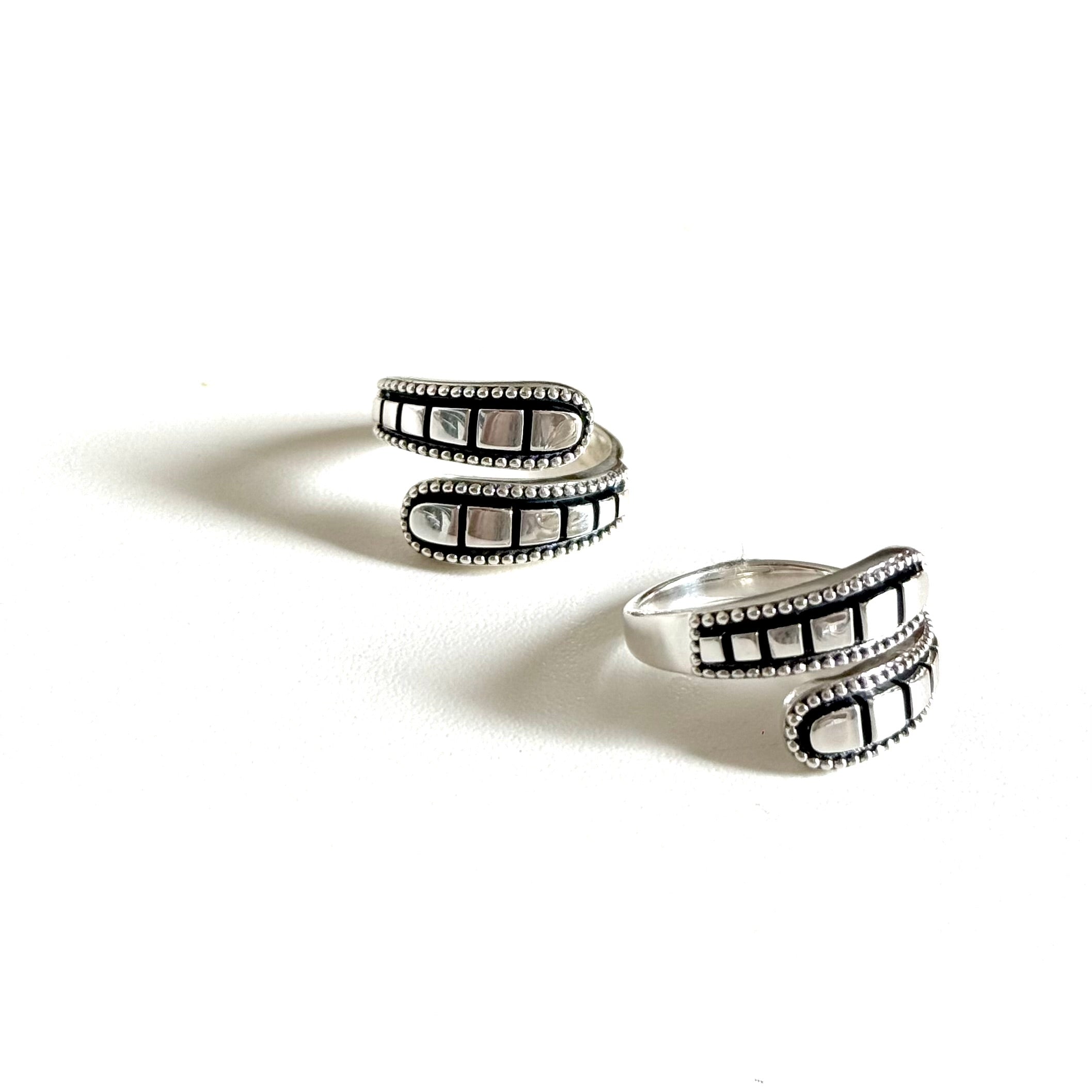 Biju mam poco】Silver925 plain ring