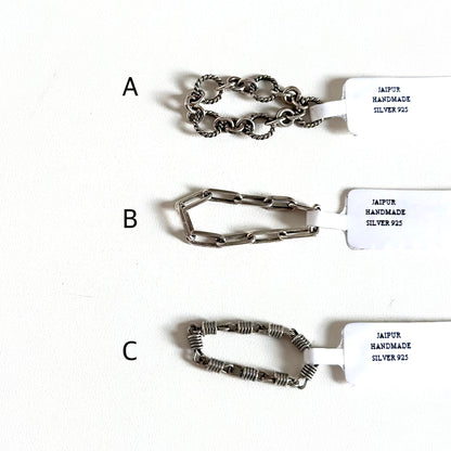 Silver925 chain ring 2
