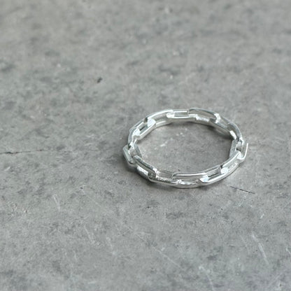 Silver925 plain ring 38