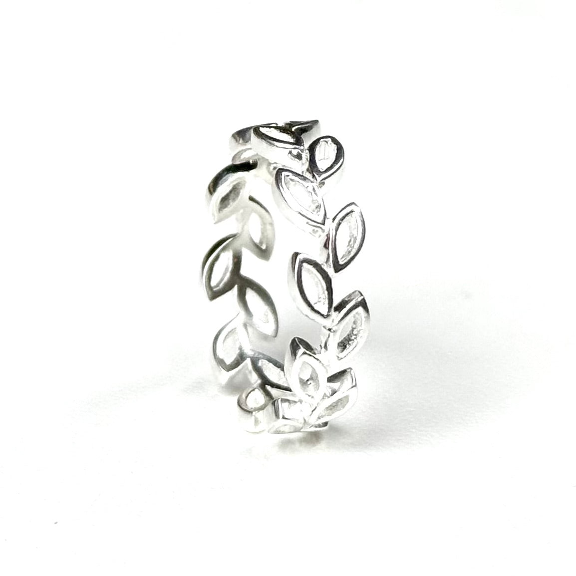 Leaf plain ring