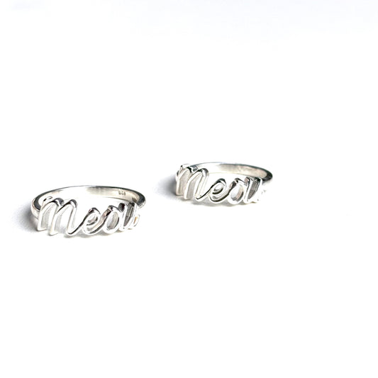 "meou" plain ring 141