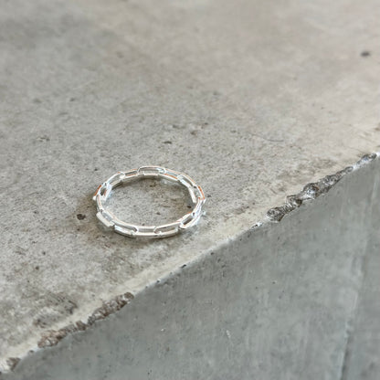 Silver925 plain ring 80