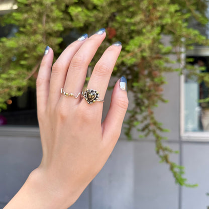 Heart ring 2