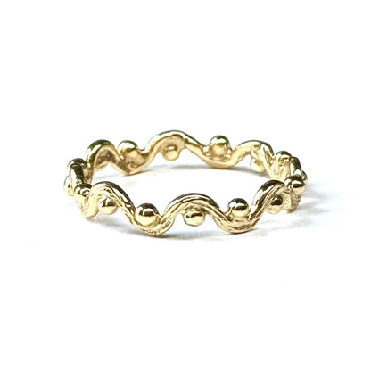 Brass plain ring 19