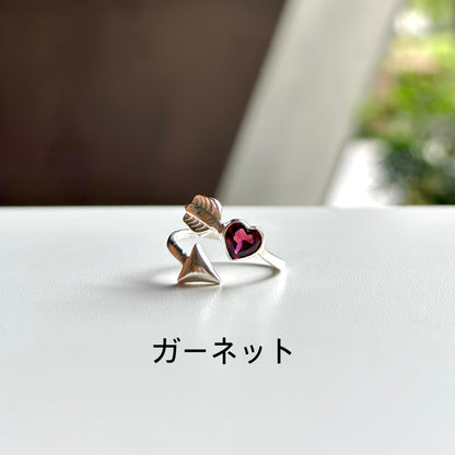 【オンライン先行】Heart arrow design ring