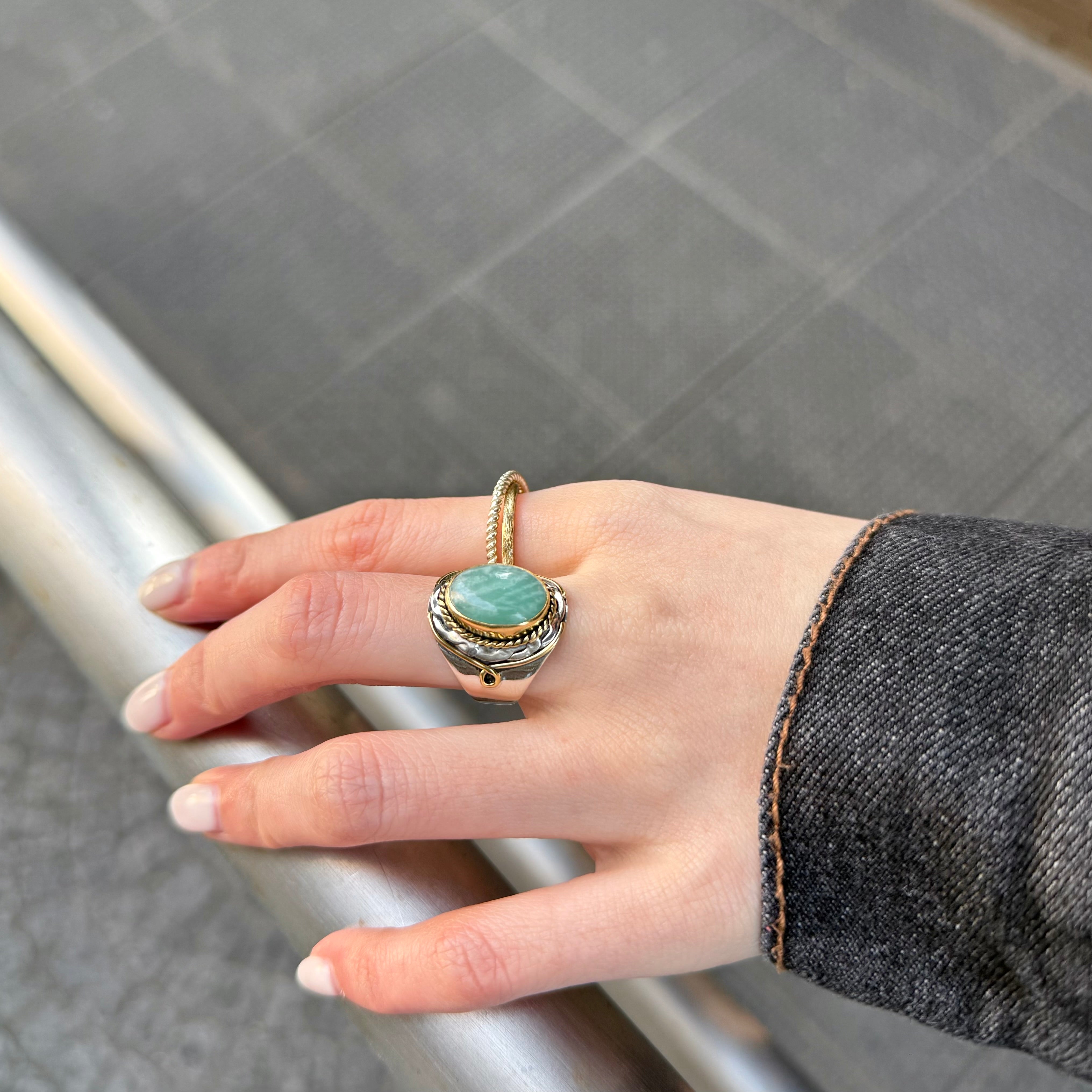 Connect ring〈green〉 – Biju mam