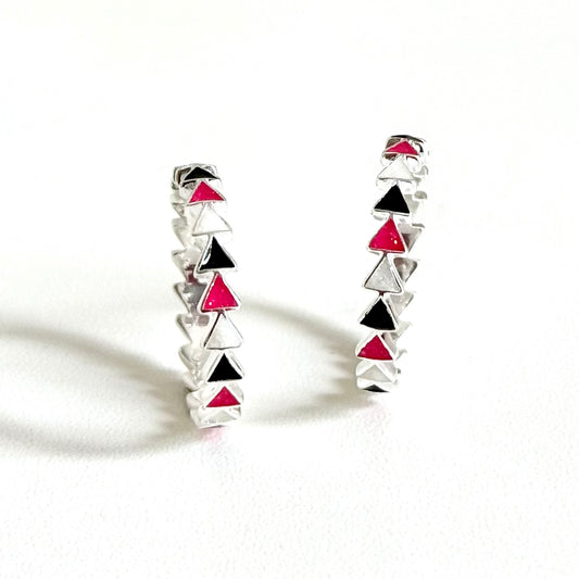 【オンライン先行】Triangle enamel ring 3