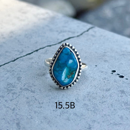 American turquoise ring