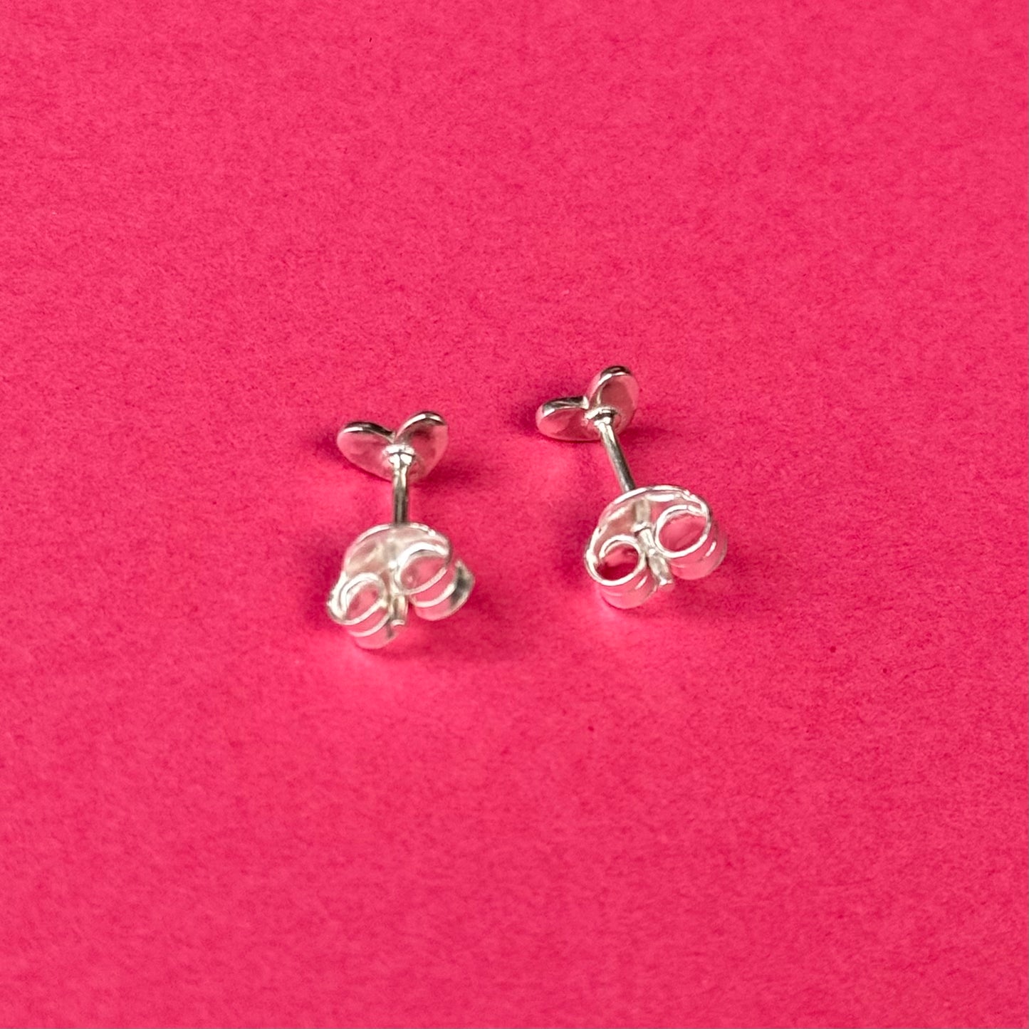 Silver925 plain pierce〈Heart〉