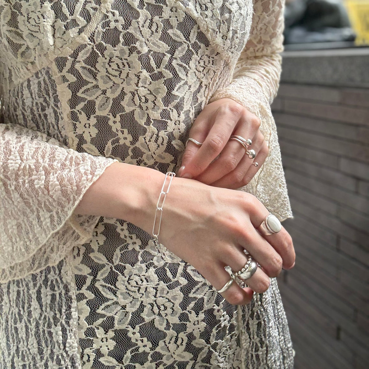 Silver925 chain bracelet