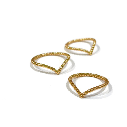 Brass plain ring 45