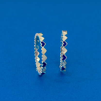 《FUKUOKA limited color》Heart enamel ring 2