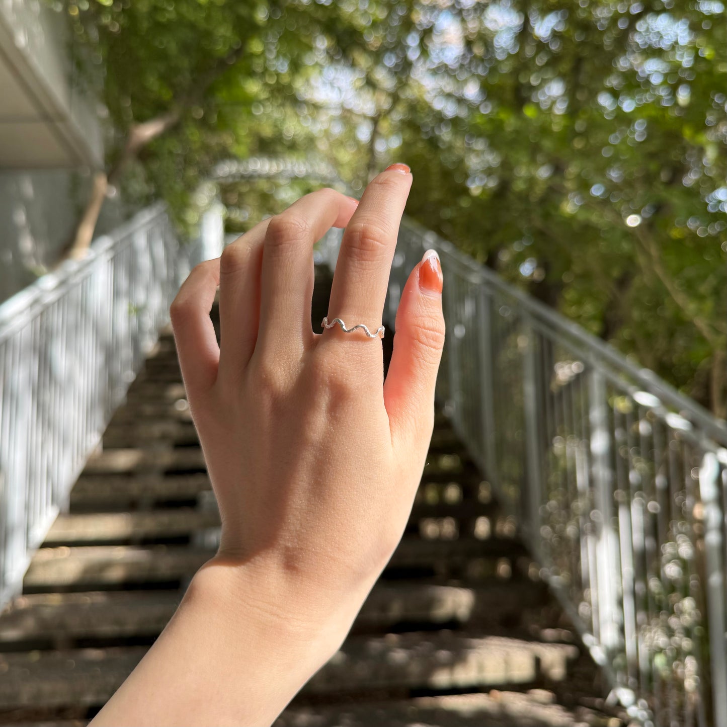 Silver925 plain ring 49