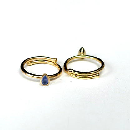 Brass petit ring 6