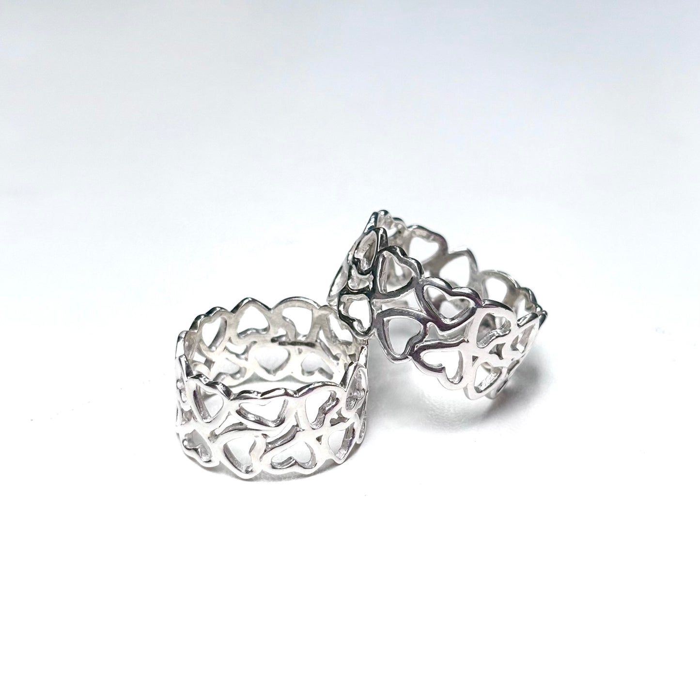 Heart plain ring 26