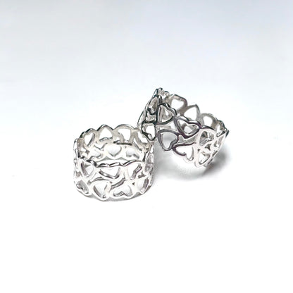 Heart plain ring 26