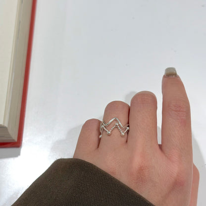Silver925 plain ring 135