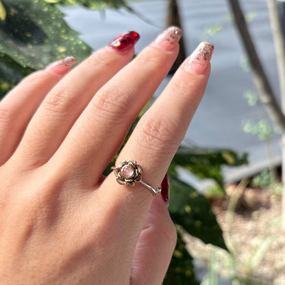 Flower design ring 20