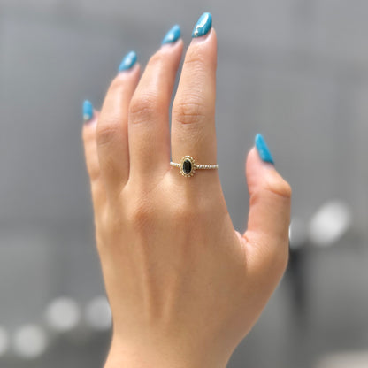 Silver925×Brass petit ring 3