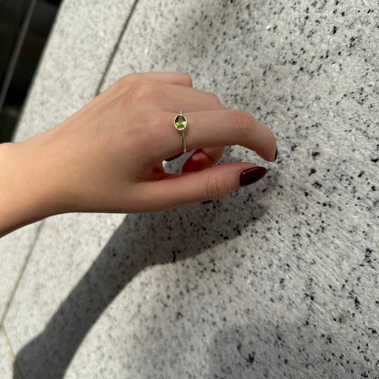 Silver925 1stone ring 2