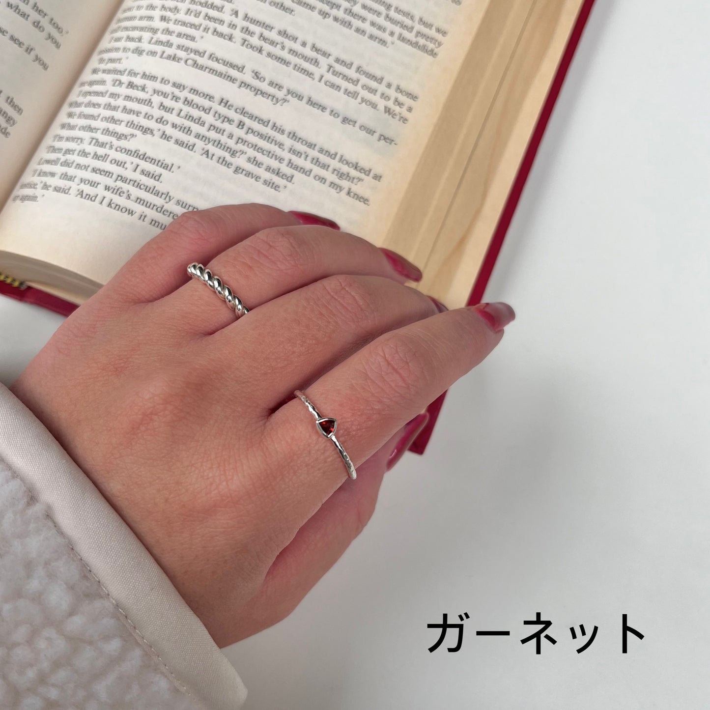 Silver925 petit ring 51