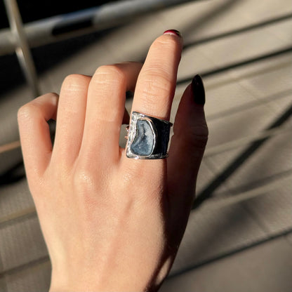 Baby Geode ring 3