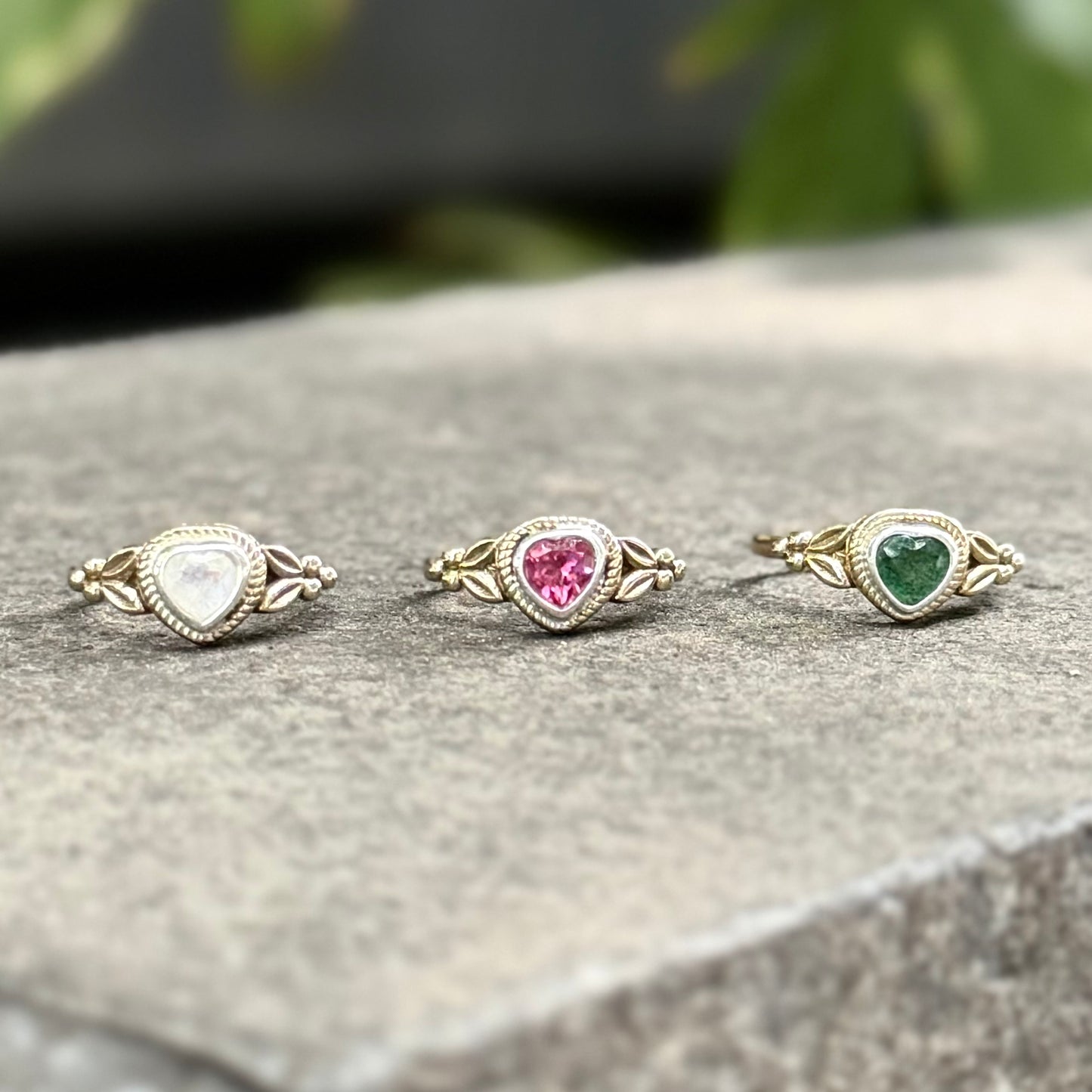 Heart design ring 6