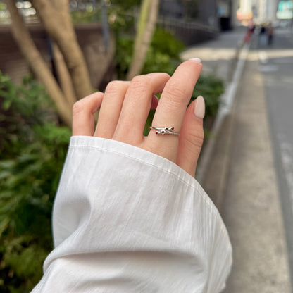 Silver925 design ring 90