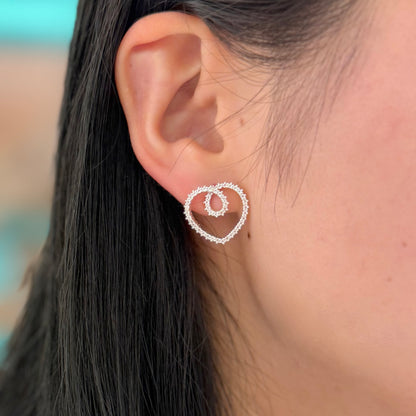 Heart design pierce 3