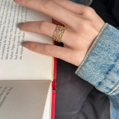Brass plain ring 68
