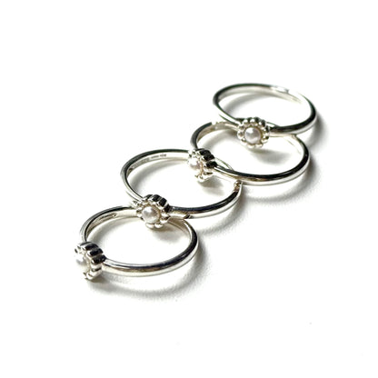 Pearl design ring 6