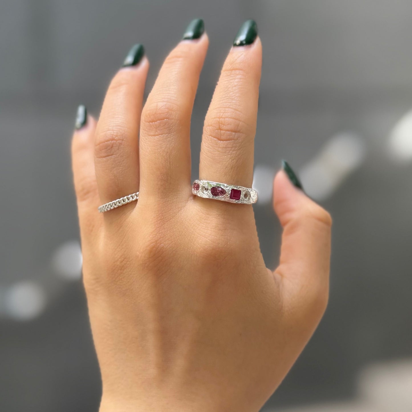 Silver925 design ring 121