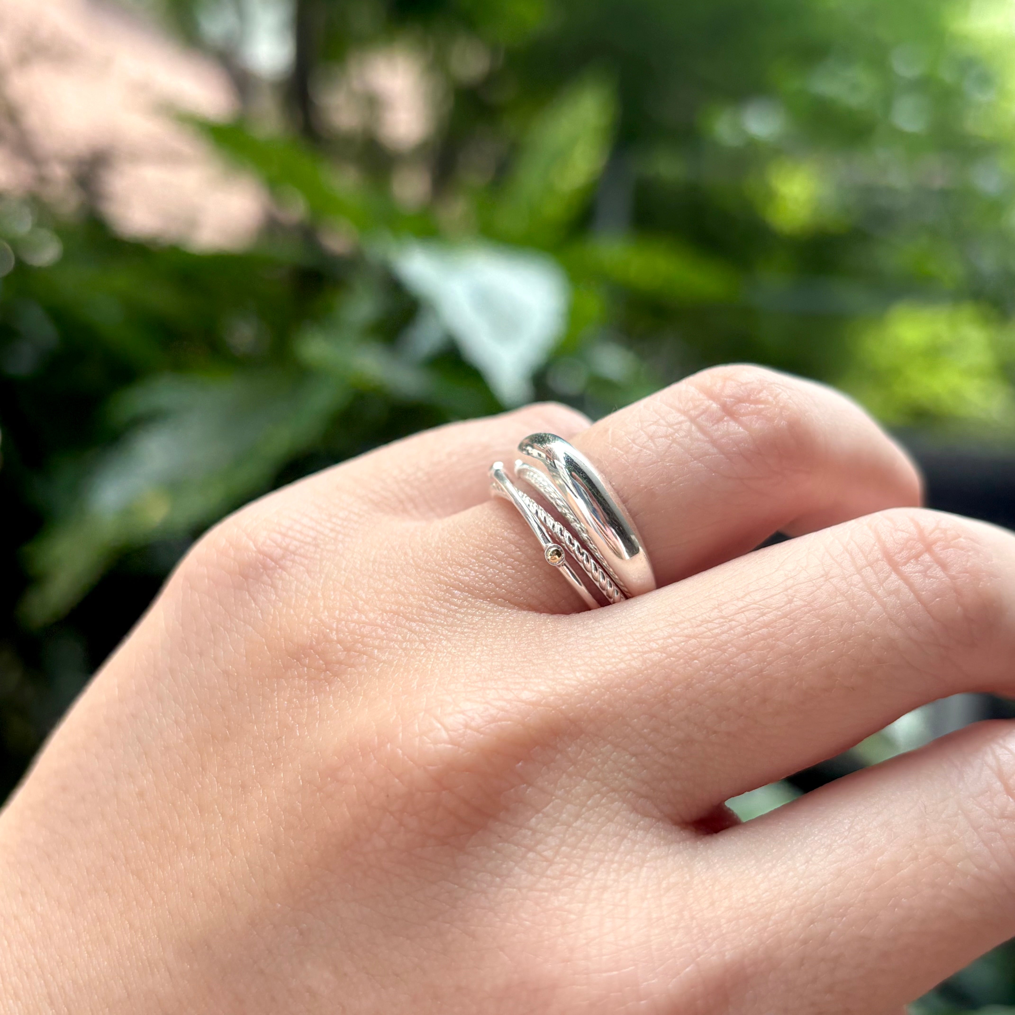 Silver925 plain ring 47 – Biju mam