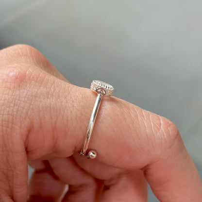 Silver925 petit ring 8