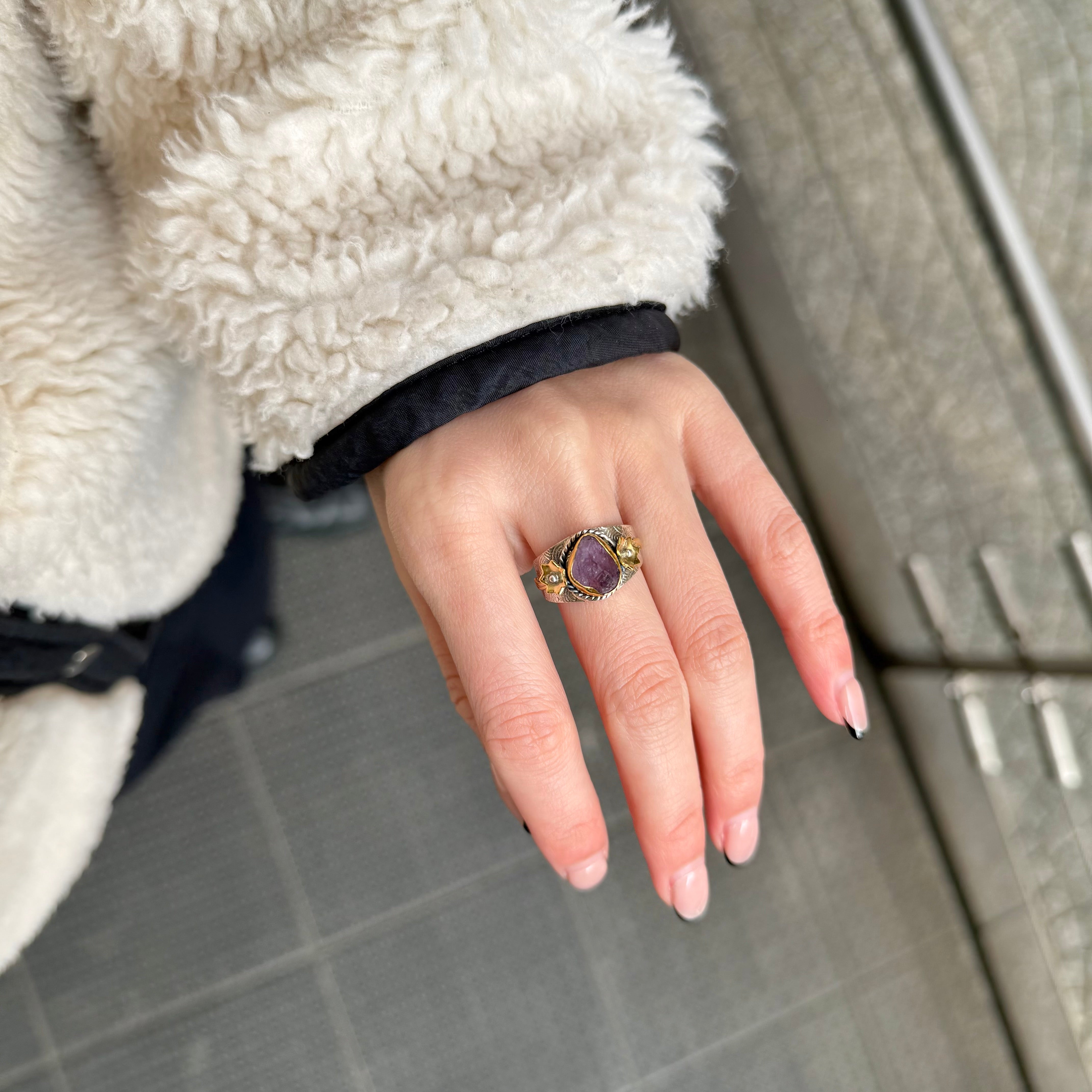 Connect ring〈Purple〉 – Biju mam